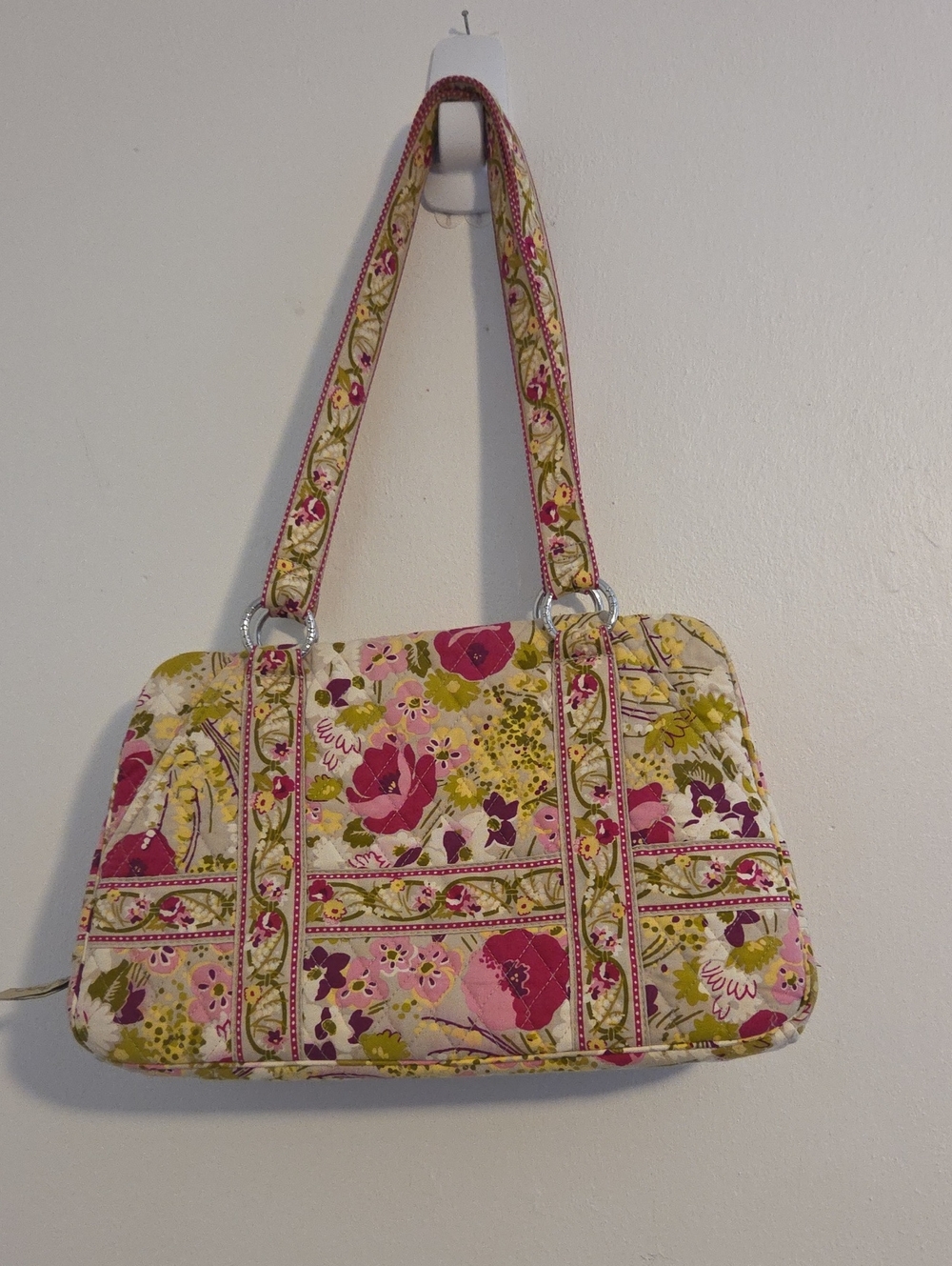 EUC Vera Bradley "Make Me Blush" Shouulder Bag